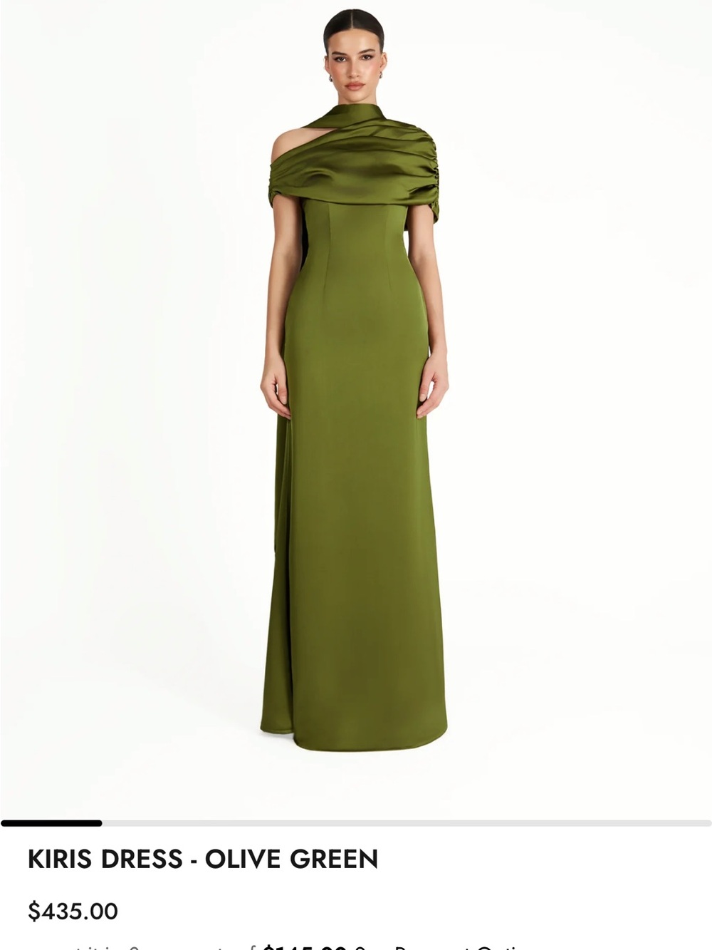 Khanum’s unopened Kiris dress